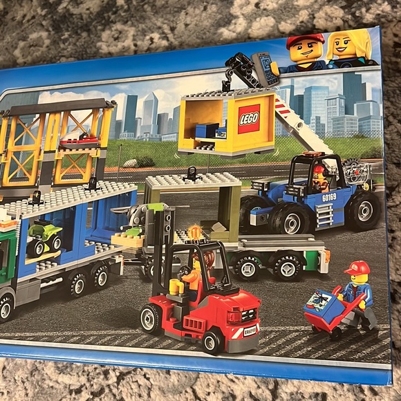 Amazon Lego 60169 City Cargo Terminal Lego City Cargo Terminal